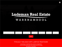Tablet Screenshot of ludeman.com.au